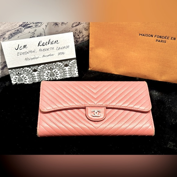 CHANEL Handbags - ❌❌SOLD❌❌Chanel wallet calf skin